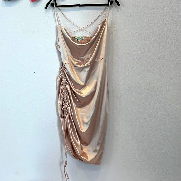 almost famous gold dress ALMOST FAMOUS DRESS – Salt & Grove main image 1